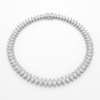 White gold Marquise Diamond Tennis Necklace_1